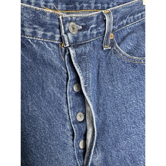 Vintage Levis 501XX Jeans Mens 33x29 Blue USA 90’s Distressed #552 *See Pics* - Picture 7 of 16